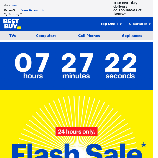 *** Updates from Best Buy *** Your inbox just got some more deals!