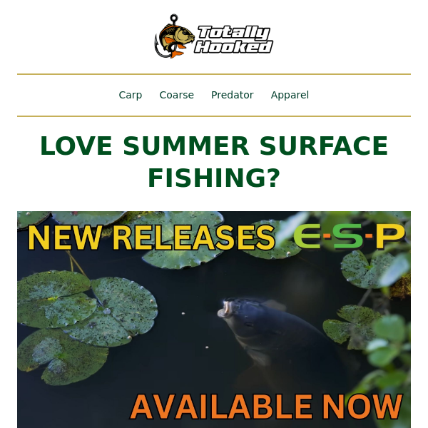 Love Surface Fishing?🎣 You'll Want to Open This Email!