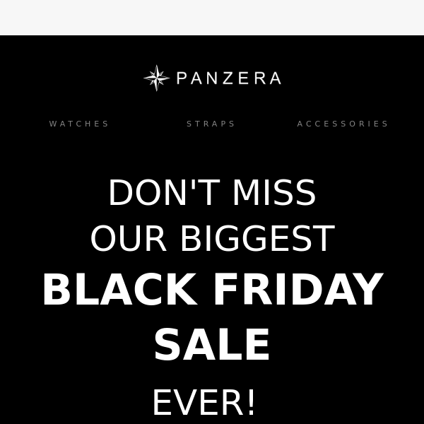 Don't Miss Our Biggest Ever BLACK FRIDAY SALE!