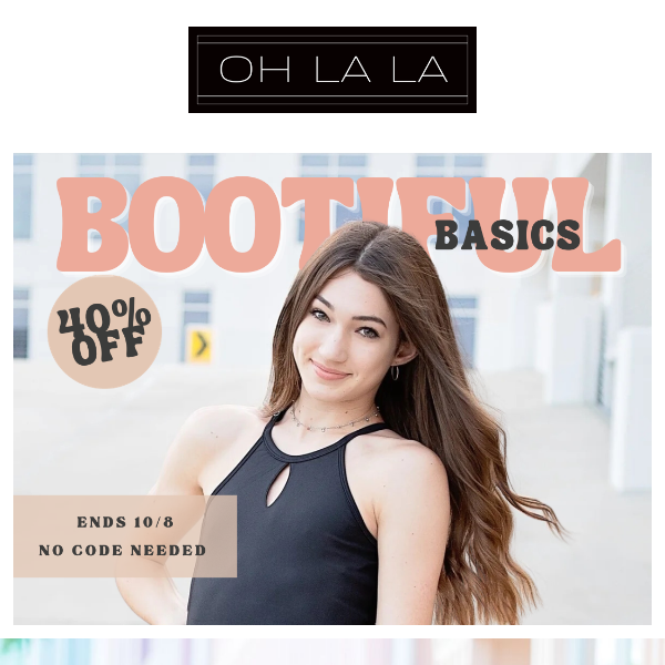 Unbelievable Deals on Must-Have Basics at Oh La La Dancewear!