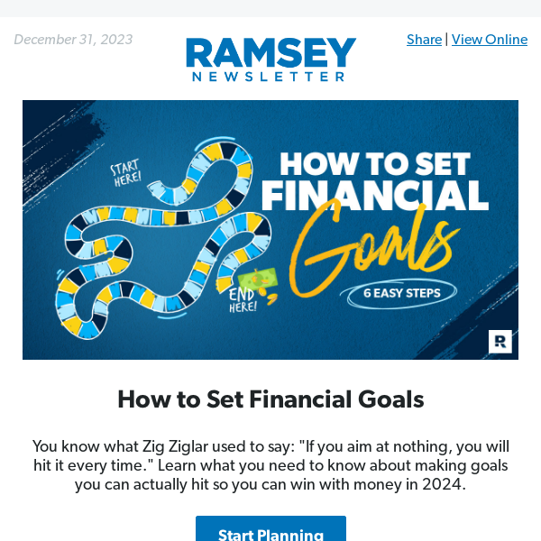 How to Set Financial Goals