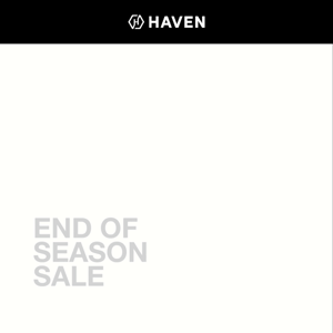 End of Season Sale Continues