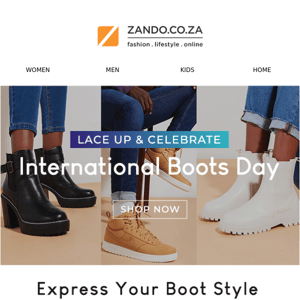 Celebrate International Boots 👢 Day