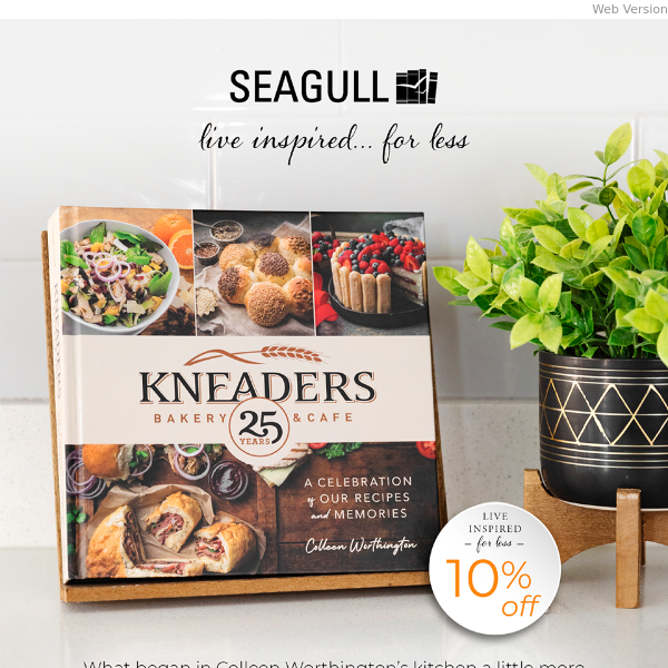 The Kneaders Cookbook is here!