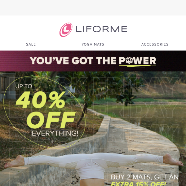 Last Chance: Grab up to 30% Off on Liforme Yoga Mats Today! - Liforme