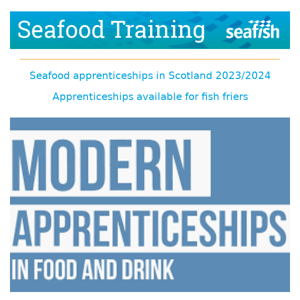 Seafood Training News for August 2023