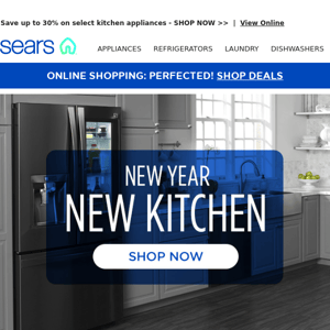 New Year Kitchen Sears