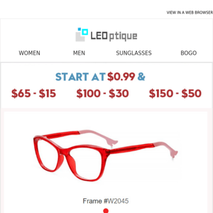 Easy to Own! Update your new eyewear! ✨ Fashion &amp; Affordable eyeglasses!