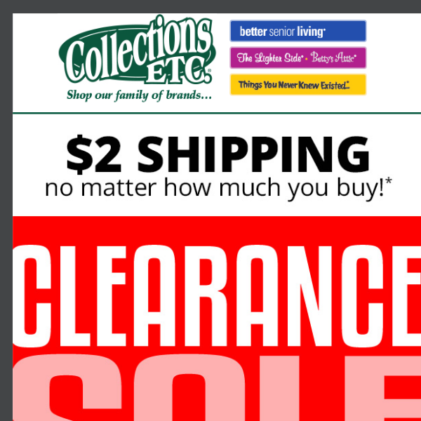 Hurry In! Clearance Sale Now Live - Grab Your Deals