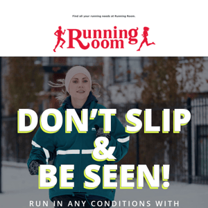 Stay Safe While Running In Any Winter Conditions!