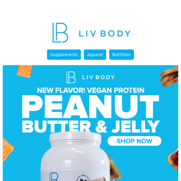 NEW Vegan Peanut Butter & Jelly Protein Is HERE! 🥜