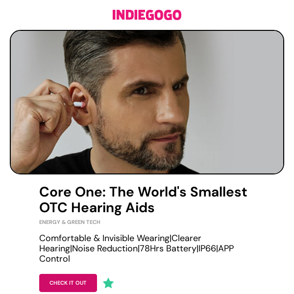 These OTC hearing aids are the smallest on the market