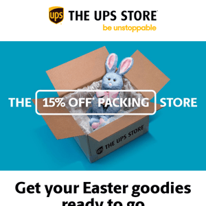 Let the 🐰 Take a Break—Pack & Ship with Us📦