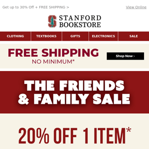 Black Friday Friends & Family Sale!