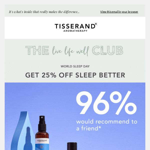 Get 25% off Sleep Better for 24 hours