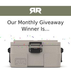 Our Monthly Giveaway Winner Is...🥁