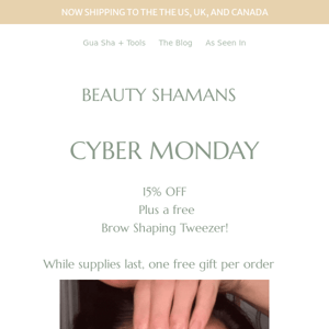 CYBER MONDAY FREE GIFT