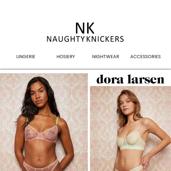 Naughty Knickers Lingerie - New Arrivals from Else - Add a elegant