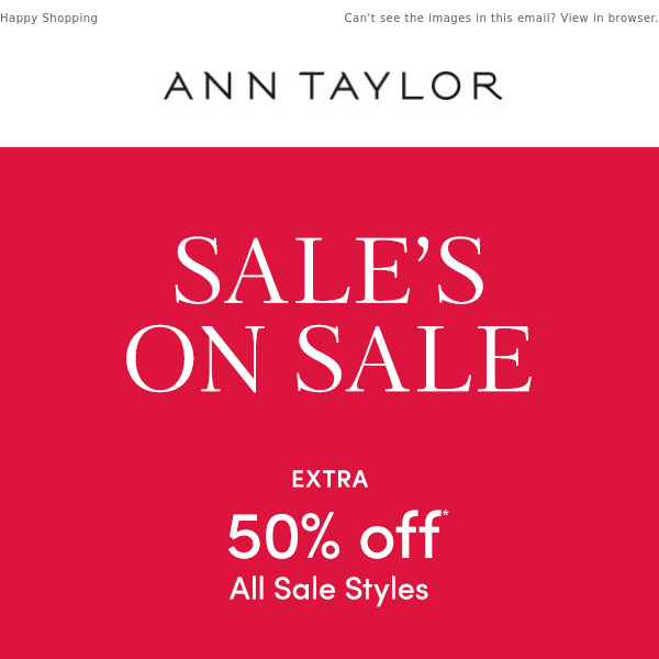 This Major Sale (On Sale) Starts Now