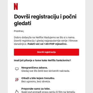 Počni gledati danas.