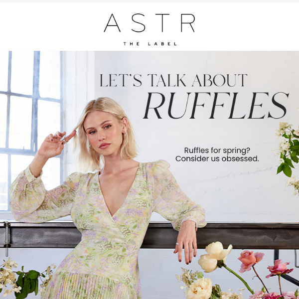 Let’s Talk About Ruffles