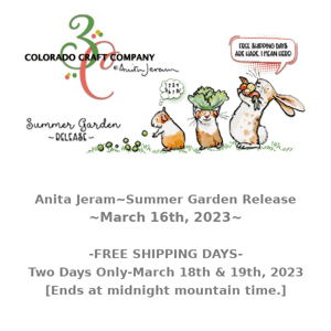 Free Shipping Days Are Here~NEW Anita Jeram~Summer Garden