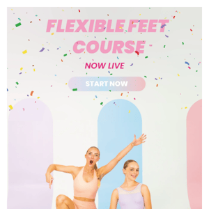 Flexible Feet Course LIVE!