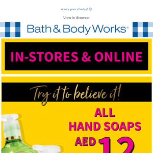 AED12 HAND SOAPS. 3 DAYS ONLY?! 😳