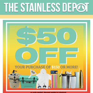 $50 OFF YOUR PURCHASE!✨