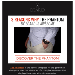 3 Reasons Why The Phantom Is Great!