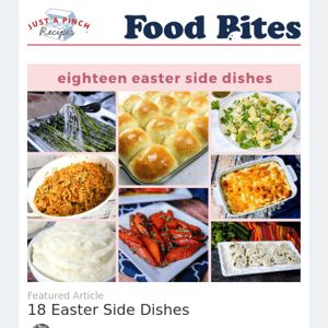 18 Side Dishes for Easter Meal