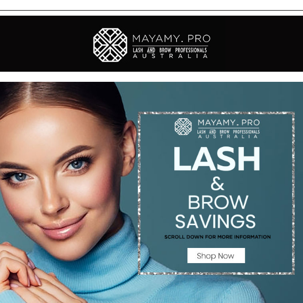 Save on your favourite Lash & Brow Brand