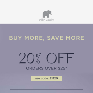 25% off + free gifts!