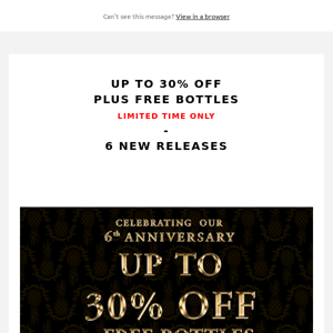 Expires Soon - Up to 30% Off + Free Bottles