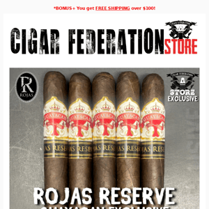 🔥*NEW!* ROJAS RESERVE GUAYACAN MADURO Now Available!