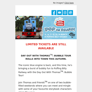 Day Out With Thomas™ | LIMITED TICKETS REMAIN