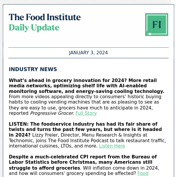 Deli Prepared Foods Thriving Despite Inflationary Squeeze - The Food  Institute