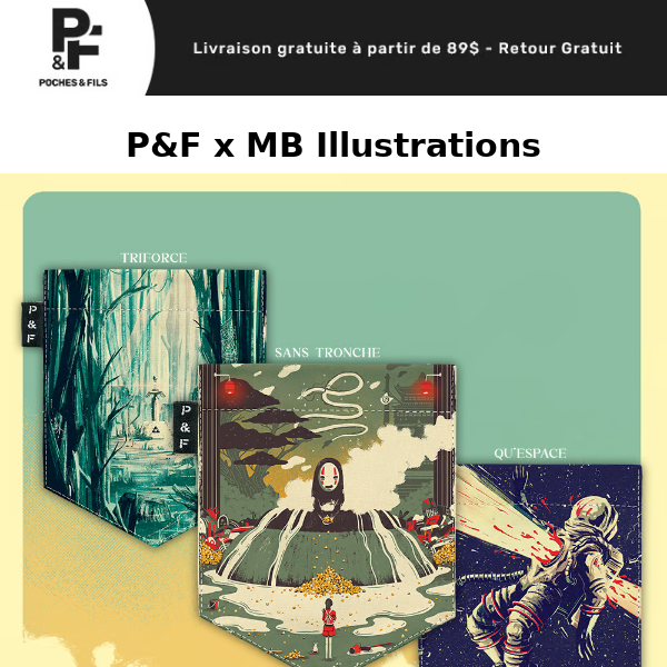 Exciting Collaboration Announcement: P&F x MB Illustrations 🎉