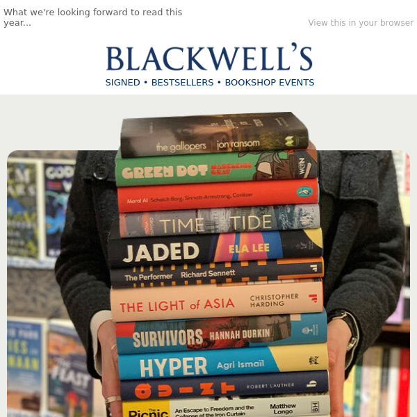 Blackwell's Booksellers' Choices for 2024