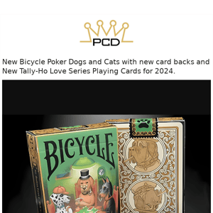 Discover Bicycle Poker Dogs & Cats 🐶🐱