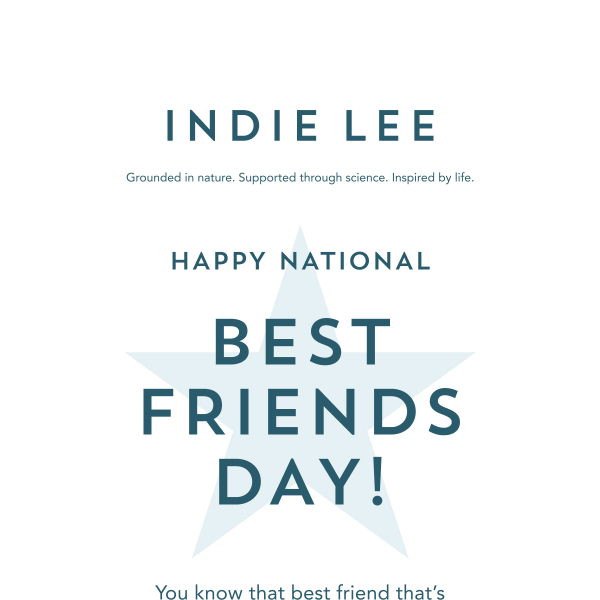 ⭐  It’s National Best Friends Day! ⭐