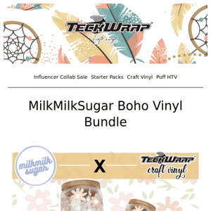 MilkMilkSugar Boho Vinyl Bundle