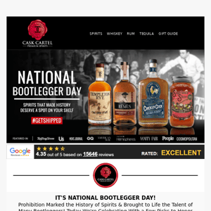 Celebrate National Bootlegger Day! 🥃