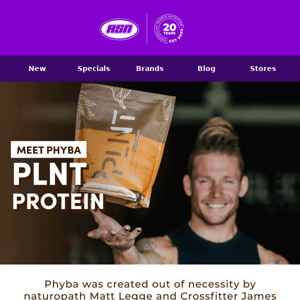 Phyba PLNT - a superior plant-protein 🌱