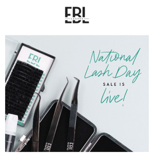 National Lash Day Sale is HERE!