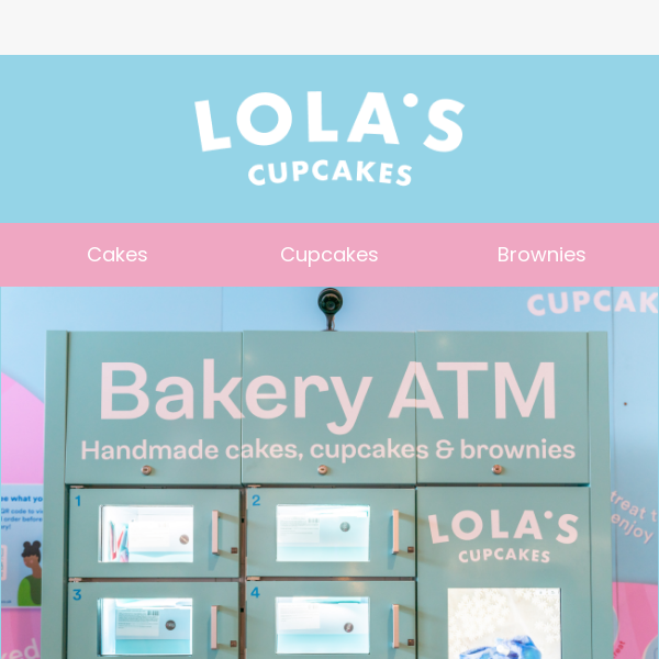 The UK’s first Cake ATM 🧁 + Vote for our next location!