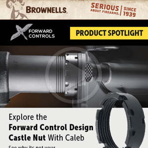 Explore the Forward Control Design Castle Nut