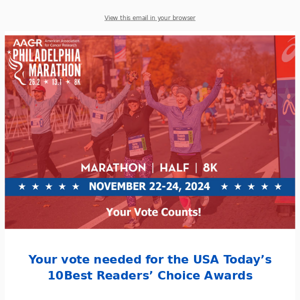 We need your vote! USA Today’s 10Best Readers’ Choice Awards