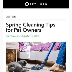 🌷Freshen Up Your Home and Pet Space!