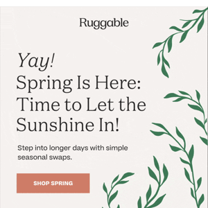 Hello Spring! Shop Seasonal Styles